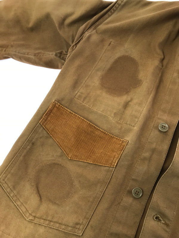 【現状渡し品】【メンズ】 WEATHER JACK BY ELY ウェザージャック バイ エリー 70's DACK JACKET 70年代 ダック ジャケット アウター 146-260307-rt-03-tag サイズ：42 カラー：ブラウン 万代Net店