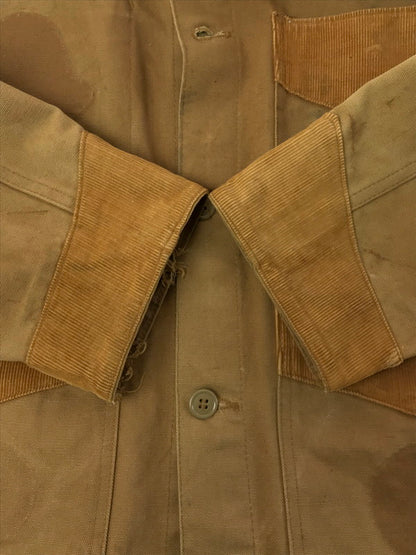 【現状渡し品】【メンズ】 WEATHER JACK BY ELY ウェザージャック バイ エリー 70's DACK JACKET 70年代 ダック ジャケット アウター 146-260307-rt-03-tag サイズ：42 カラー：ブラウン 万代Net店