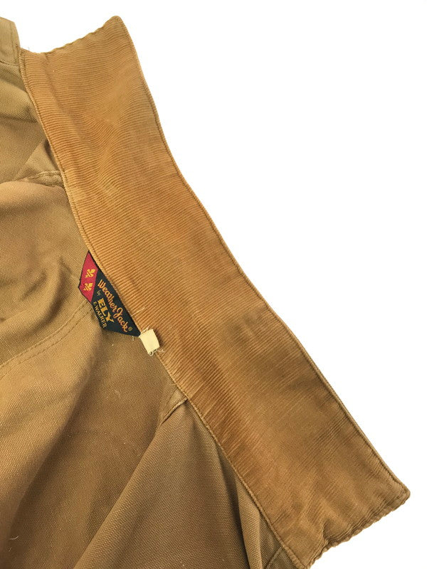 【現状渡し品】【メンズ】 WEATHER JACK BY ELY ウェザージャック バイ エリー 70's DACK JACKET 70年代 ダック ジャケット アウター 146-260307-rt-03-tag サイズ：42 カラー：ブラウン 万代Net店