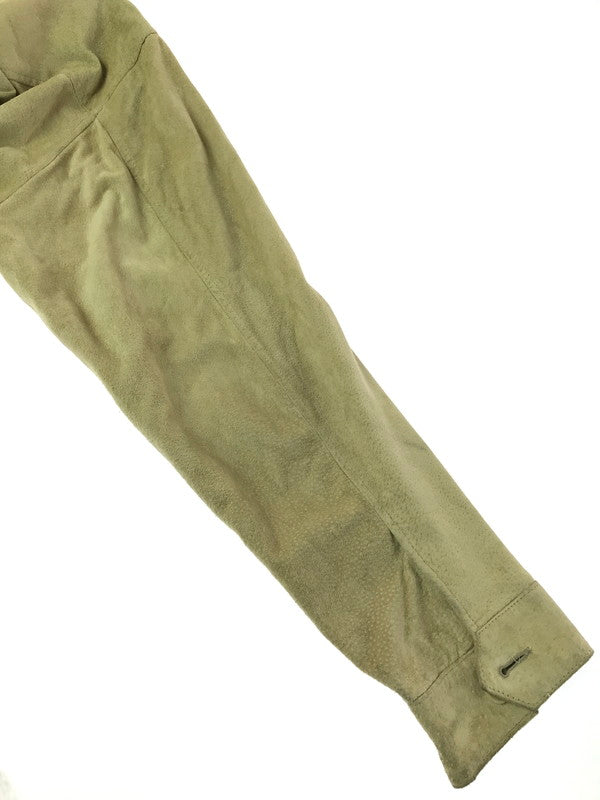 【現状渡し品】【メンズ】 ADAMSON HOMME アダムソン オム PIGSKIN SUEDE LEATHER SWINGTOP J 1140-2596 ピッグスキン スエードレザー スイングトップ 146-260307-rt-01-tag サイズ：M カラー：ベージュ 万代Net店