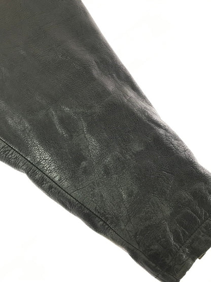 【現状渡し品】【メンズ】 USED ユーズド DOUBLE RIDERS JACKET ダブル ライダース ジャケット 韓国製 アウター 146-260307-rt-05-tag サイズ：50 カラー：ブラック 万代Net店