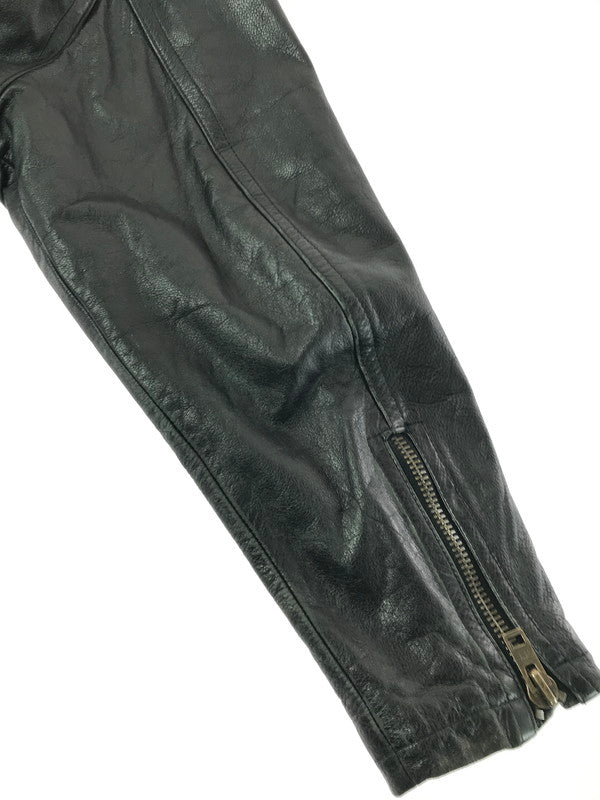 【現状渡し品】【メンズ】 USED ユーズド DOUBLE RIDERS JACKET ダブル ライダース ジャケット 韓国製 アウター 146-260307-rt-05-tag サイズ：50 カラー：ブラック 万代Net店
