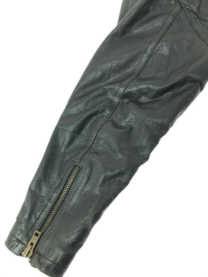 【現状渡し品】【メンズ】 USED ユーズド DOUBLE RIDERS JACKET ダブル ライダース ジャケット 韓国製 アウター 146-260307-rt-05-tag サイズ：50 カラー：ブラック 万代Net店
