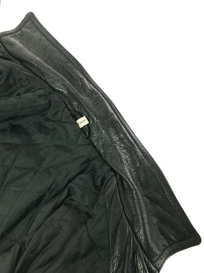 【現状渡し品】【メンズ】 USED ユーズド DOUBLE RIDERS JACKET ダブル ライダース ジャケット 韓国製 アウター 146-260307-rt-05-tag サイズ：50 カラー：ブラック 万代Net店