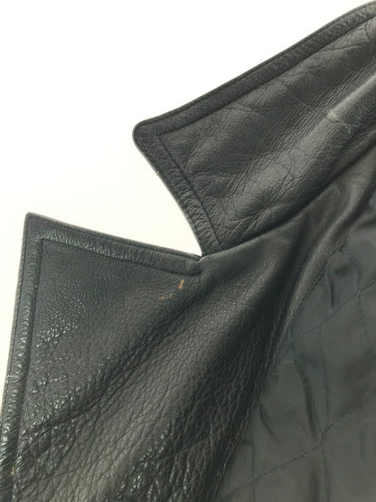 【現状渡し品】【メンズ】 USED ユーズド DOUBLE RIDERS JACKET ダブル ライダース ジャケット 韓国製 アウター 146-260307-rt-05-tag サイズ：50 カラー：ブラック 万代Net店