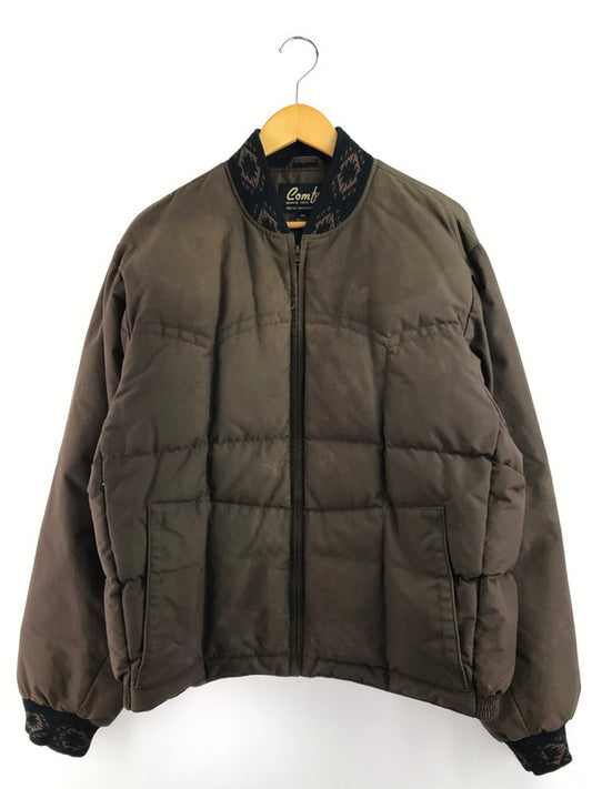 【現状渡し品】【メンズ】 COMFY コンフィー DOWN JACKET BROWN 80 20 ダウンジャケット アウター 146-260307-rt-06-tag サイズ：ML カラー：ブラウン 万代Net店