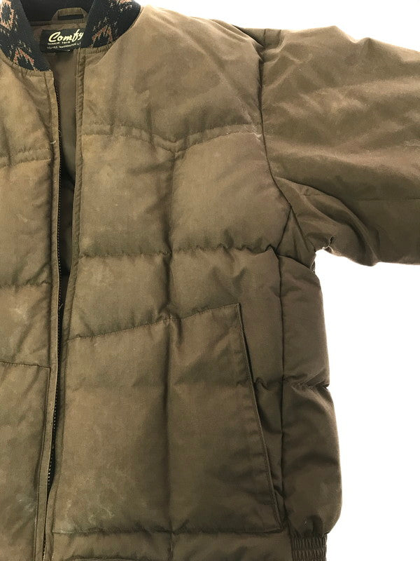 【現状渡し品】【メンズ】 COMFY コンフィー DOWN JACKET BROWN 80 20 ダウンジャケット アウター 146-260307-rt-06-tag サイズ：ML カラー：ブラウン 万代Net店