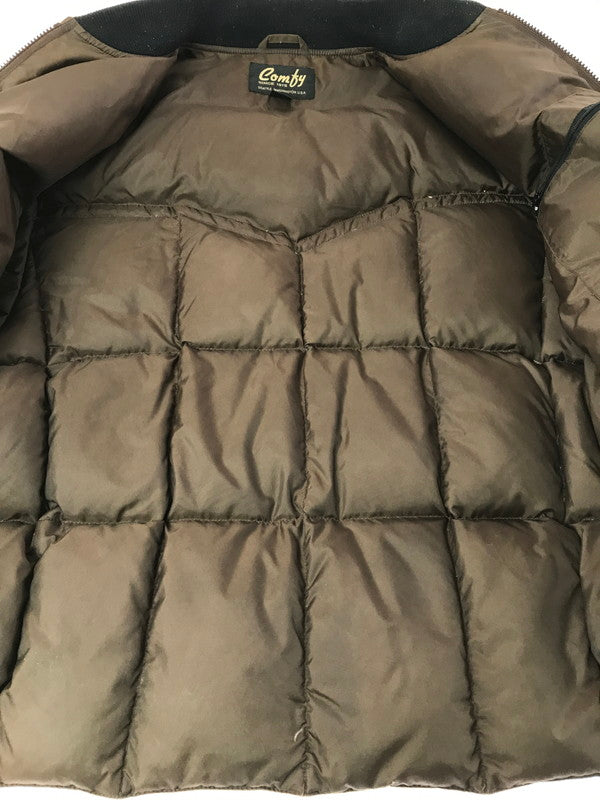 【現状渡し品】【メンズ】 COMFY コンフィー DOWN JACKET BROWN 80 20 ダウンジャケット アウター 146-260307-rt-06-tag サイズ：ML カラー：ブラウン 万代Net店