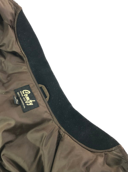 【現状渡し品】【メンズ】 COMFY コンフィー DOWN JACKET BROWN 80 20 ダウンジャケット アウター 146-260307-rt-06-tag サイズ：ML カラー：ブラウン 万代Net店
