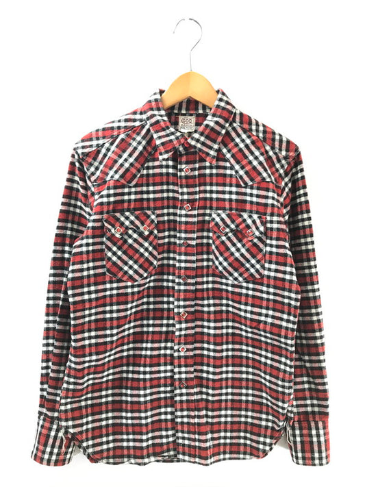 【中古品】【メンズ】 The REAL McCOY'S ザリアルマッコイズ RANCH WESTERN SHIRT 901S 600 ウエスタンシャツ 長袖シャツ トップス 145-260304-rt-02-tag サイズ：15 カラー：レッド 万代Net店