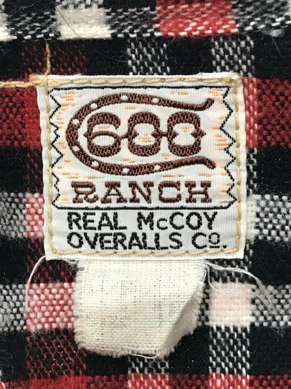 【中古品】【メンズ】 RANCH WESTERN SHIRT 901S 600 ウエスタンシャツ 長袖シャツ トップス 145-260304-rt-02-tag サイズ：15 カラー：レッド 万代Net店