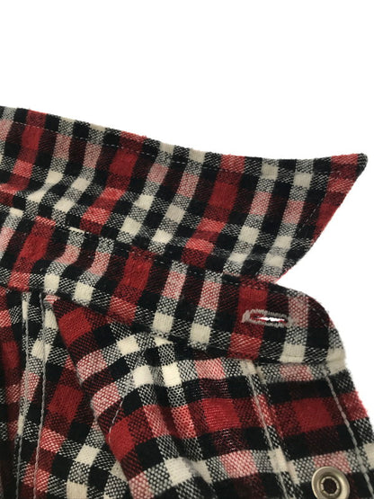 【中古品】【メンズ】 RANCH WESTERN SHIRT 901S 600 ウエスタンシャツ 長袖シャツ トップス 145-260304-rt-02-tag サイズ：15 カラー：レッド 万代Net店