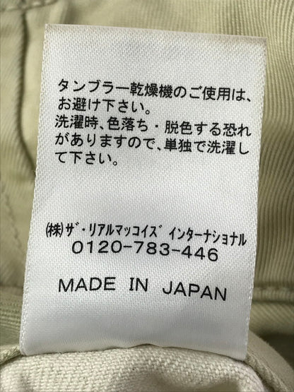 【現状渡し品】【メンズ】 COIN POCKET CHINO TROUSERS 7210757 コインポケット チノトラウザー ボトムス 156-260307-rt-09-tag サイズ：M カラー：ベージュ系 万代Net店