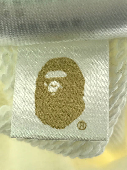 【中古品】【メンズ】 A BATHING APE アベイシングエイプ ONE POINT REGULAR FIT PULLOVER HOODIE 001PPM301306M レギュラー フィット プルオーバー フーディー 142-260304-rt-06-tag サイズ：M カラー：ホワイト 万代Net店