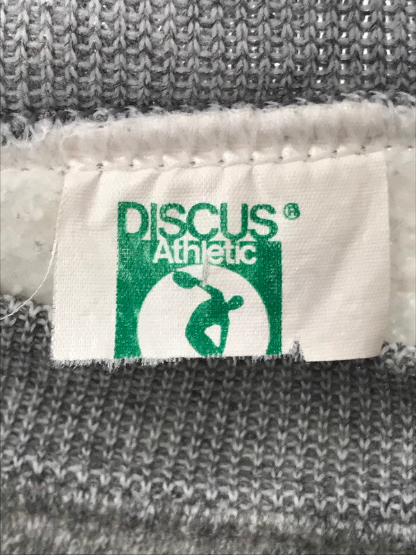 【中古品】【メンズ】 DISCUS ATHLETIC ディスカス アスレチック 80's COLLEGE PRINT RAGLAN SWEATSHIRT カレッジプリント ラグランスウェット トレーナー ヴィンテージ 146-260503-rt-09-tag サイズ：不明 下記参照 カラー：グレー 万代Net店