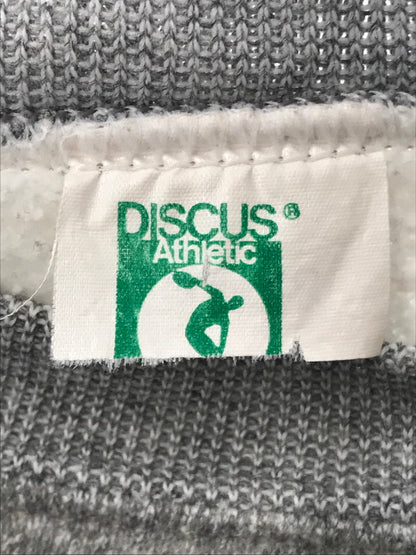 【中古品】【メンズ】 DISCUS ATHLETIC ディスカス アスレチック 80's COLLEGE PRINT RAGLAN SWEATSHIRT カレッジプリント ラグランスウェット トレーナー ヴィンテージ 146-260503-rt-09-tag サイズ：不明 下記参照 カラー：グレー 万代Net店