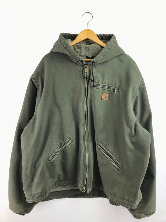 【中古品】【メンズ】 Carhartt カーハート ARG SIERRA JACKET J141 シエラ ジャケット アウター 145-260304-rt-10-tag サイズ：4XL カラー：カーキ 万代Net店