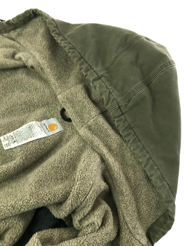 【中古品】【メンズ】 Carhartt カーハート ARG SIERRA JACKET J141 シエラ ジャケット アウター 145-260304-rt-10-tag サイズ：4XL カラー：カーキ 万代Net店