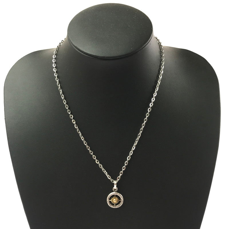 【中古品】【メンズ】 ARIZONA FREEDOM アリゾナフリーダム SV925 K18 SUN SYMBOL&ARABESQUE PENDANT TOP サンシンボル アラベスク ペンダント トップ アクセサリー 191-260316-na-09-tag カラー：シルバー 万代Net店