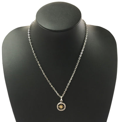 【中古品】【メンズ】 ARIZONA FREEDOM アリゾナフリーダム SV925 K18 SUN SYMBOL&ARABESQUE PENDANT TOP サンシンボル アラベスク ペンダント トップ アクセサリー 191-260316-na-09-tag カラー：シルバー 万代Net店
