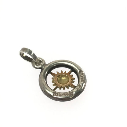 【中古品】【メンズ】 ARIZONA FREEDOM アリゾナフリーダム SV925 K18 SUN SYMBOL&ARABESQUE PENDANT TOP サンシンボル アラベスク ペンダント トップ アクセサリー 191-260316-na-09-tag カラー：シルバー 万代Net店