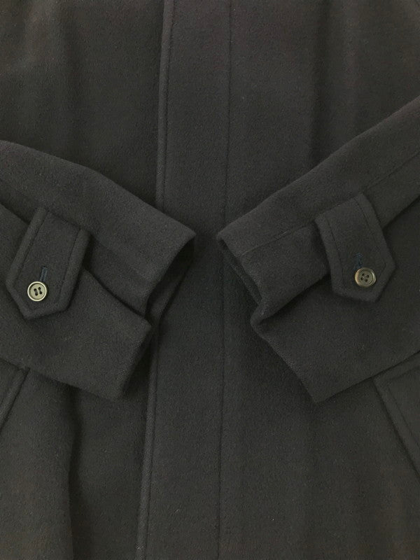 【中古品】【メンズ】 MARGARET HOWELL マーガレットハウエル WOOL BALMACAAN COAT ウール バルマカーンコート 旧タグ 日本製 ステンカラーコート アウター 141-260703-YY-17-tagh サイズ：M カラー：ネイビー 万代Net店