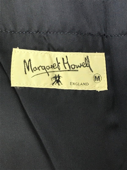 【中古品】【メンズ】 MARGARET HOWELL マーガレットハウエル WOOL BALMACAAN COAT ウール バルマカーンコート 旧タグ 日本製 ステンカラーコート アウター 141-260703-YY-17-tagh サイズ：M カラー：ネイビー 万代Net店