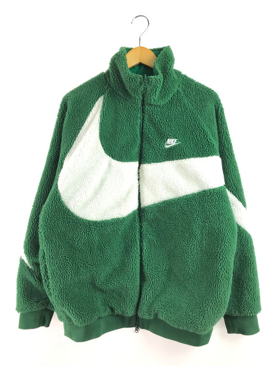 【中古品】【メンズ】 NIKE ナイキ BIG SWOOSH REVERSIBLE BOA JACKET BQ6546-341 ビッグ スウッシュ リバーシブル ボアジャケット アウター 148-260309-na-18-tag サイズ：XL カラー：グリーン 万代Net店