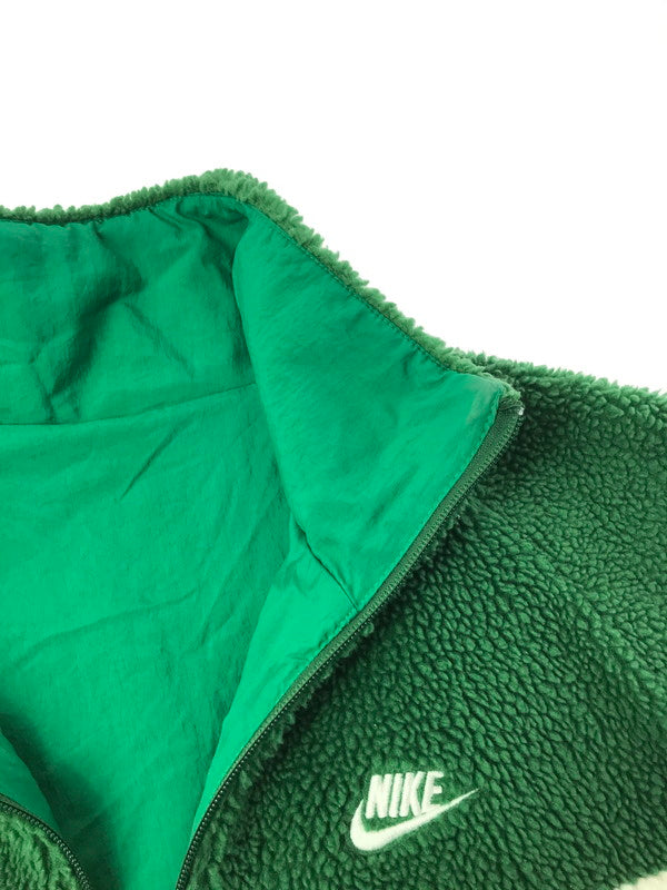 【中古品】【メンズ】 NIKE ナイキ BIG SWOOSH REVERSIBLE BOA JACKET BQ6546-341 ビッグ スウッシュ リバーシブル ボアジャケット アウター 148-260309-na-18-tag サイズ：XL カラー：グリーン 万代Net店