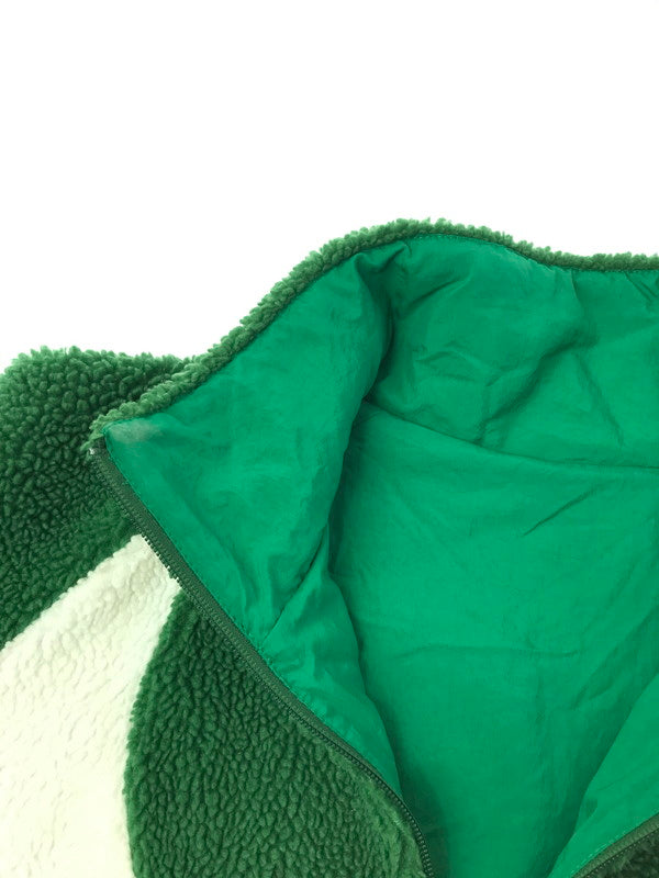 【中古品】【メンズ】 NIKE ナイキ BIG SWOOSH REVERSIBLE BOA JACKET BQ6546-341 ビッグ スウッシュ リバーシブル ボアジャケット アウター 148-260309-na-18-tag サイズ：XL カラー：グリーン 万代Net店