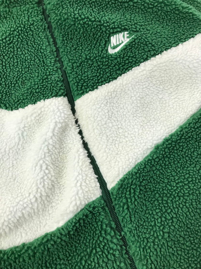 【中古品】【メンズ】 NIKE ナイキ BIG SWOOSH REVERSIBLE BOA JACKET BQ6546-341 ビッグ スウッシュ リバーシブル ボアジャケット アウター 148-260309-na-18-tag サイズ：XL カラー：グリーン 万代Net店