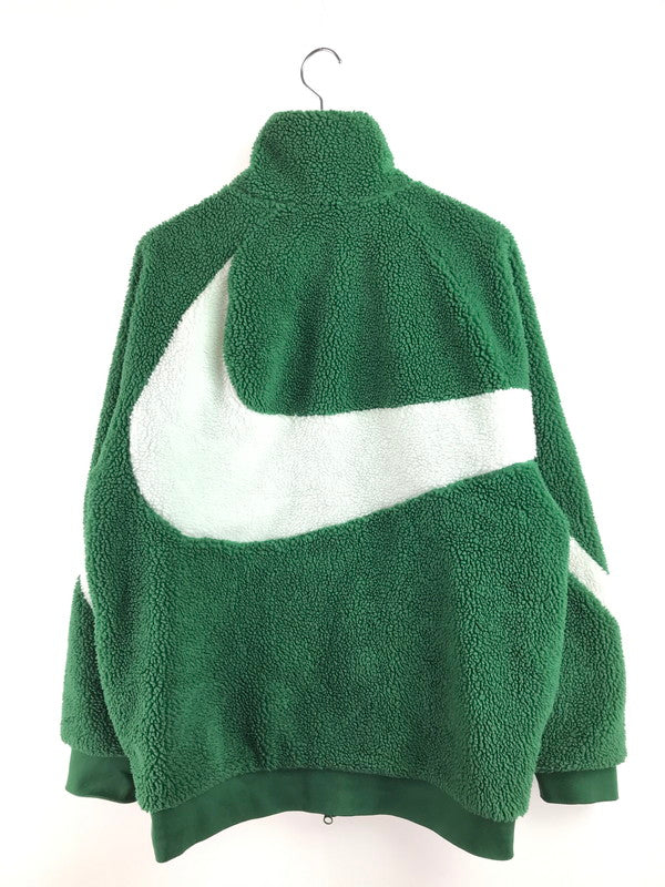 【中古品】【メンズ】 NIKE ナイキ BIG SWOOSH REVERSIBLE BOA JACKET BQ6546-341 ビッグ スウッシュ リバーシブル ボアジャケット アウター 148-260309-na-18-tag サイズ：XL カラー：グリーン 万代Net店