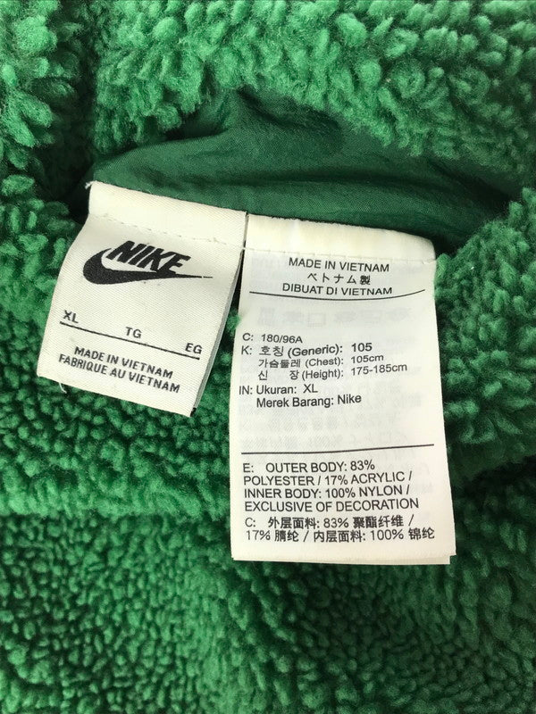 【中古品】【メンズ】 NIKE ナイキ BIG SWOOSH REVERSIBLE BOA JACKET BQ6546-341 ビッグ スウッシュ リバーシブル ボアジャケット アウター 148-260309-na-18-tag サイズ：XL カラー：グリーン 万代Net店