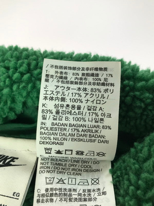 【中古品】【メンズ】 NIKE ナイキ BIG SWOOSH REVERSIBLE BOA JACKET BQ6546-341 ビッグ スウッシュ リバーシブル ボアジャケット アウター 148-260309-na-18-tag サイズ：XL カラー：グリーン 万代Net店