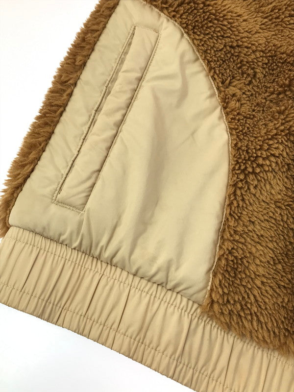 【中古品】【メンズ】 PUMA プーマ BOA FLEECE JACKET 673031-74 ボア フリースジャケット アウター 148-260309-na-19-tag サイズ：L カラー：ブラウン 万代Net店