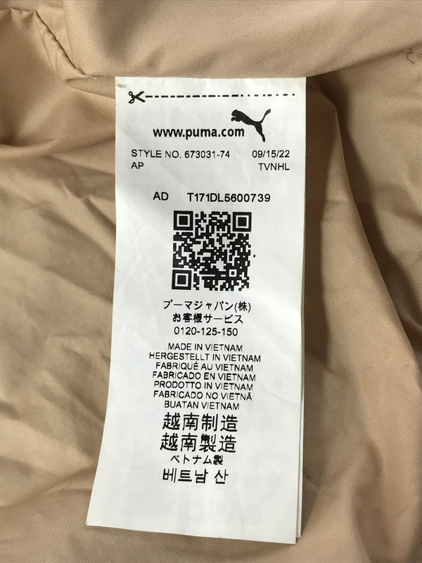 【中古品】【メンズ】 PUMA プーマ BOA FLEECE JACKET 673031-74 ボア フリースジャケット アウター 148-260309-na-19-tag サイズ：L カラー：ブラウン 万代Net店