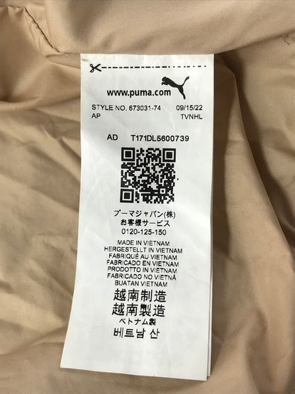 【中古品】【メンズ】 PUMA プーマ BOA FLEECE JACKET 673031-74 ボア フリースジャケット アウター 148-260309-na-19-tag サイズ：L カラー：ブラウン 万代Net店