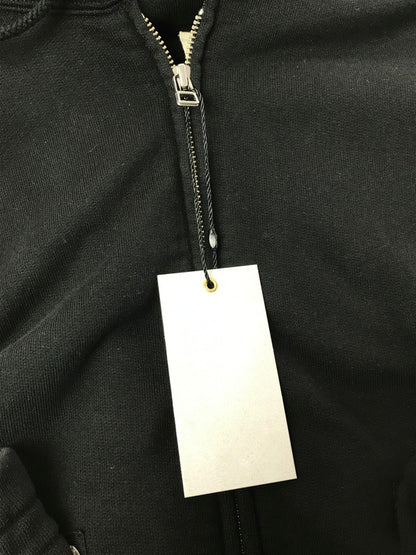 【中古美品】【メンズ】 REFOMED リフォメッド KINCHAKU ZIPUP HOODIE RECU-067 キンチャクジップアップ フーディー パーカー 140-260309-na-14-tag サイズ：1 カラー：ブラック 万代Net店