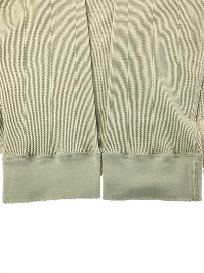 【中古品】【メンズ】 ANCELLM アンセルム DAMAGE WAFFLE HI-NECK LS T-SHIRT ANC-CT135 ダメージ ワッフル ハイネック Tシャツ 140-260309-na-12-tag サイズ：2 カラー：GREIGE 万代Net店