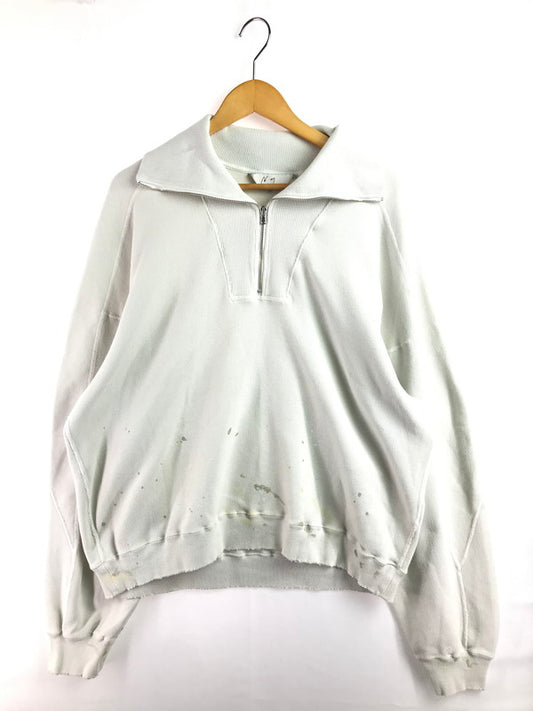 【中古美品】【メンズ】 ANCELLM アンセルム SMOOTH KNIT PULLOVER SHIRT ANC-CT120 スムースニット プルオーバーシャツ 140-260309-na-11-tag サイズ：1 カラー：グレー 万代Net店