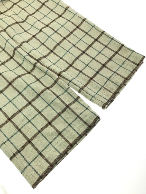 【中古美品】【メンズ】 LQUARTET エルカルテット YARN-DYED COTTON EAZY TROUSERS LQ25FW-LP-012 先染め コットン イージー トラウザーパンツ ボトムス 151-260309-na-10-tag サイズ：L カラー：ホワイト 万代Net店