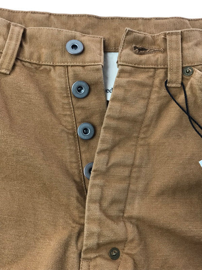 【中古美品】【メンズ】 REFOMED リフォメッド FRESH MAN DOUBLE KNEE PANTS REPT-054 フレッシュ マン ダブル ニー パンツ ボトムス 151-260309-na-05-tag サイズ：1 カラー：RENGA 万代Net店