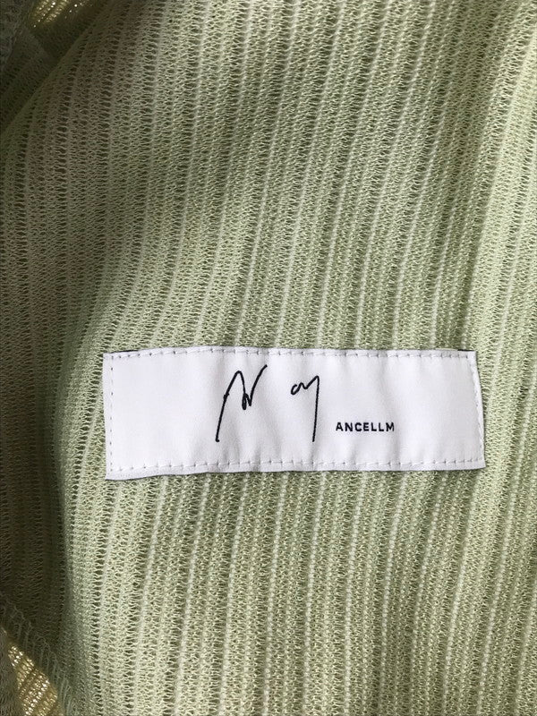 【中古美品】【メンズ】 ANCELLM アンセルム WIDE EASY PANTS ANC-PT113-B ワイド イージーパンツ ボトムス 151-260309-na-08-tag カラー：WASABI 万代Net店