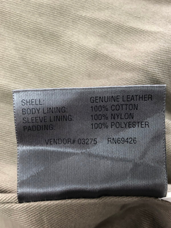 【中古品】【メンズ】 WILSONS LEATHER ウィルソンズ レザー THINSULATE LEATHER BLOUSON シンサレート レザー ブルゾン アウター 146-260319-rt-01-tag サイズ：M カラー：ブラック 万代Net店