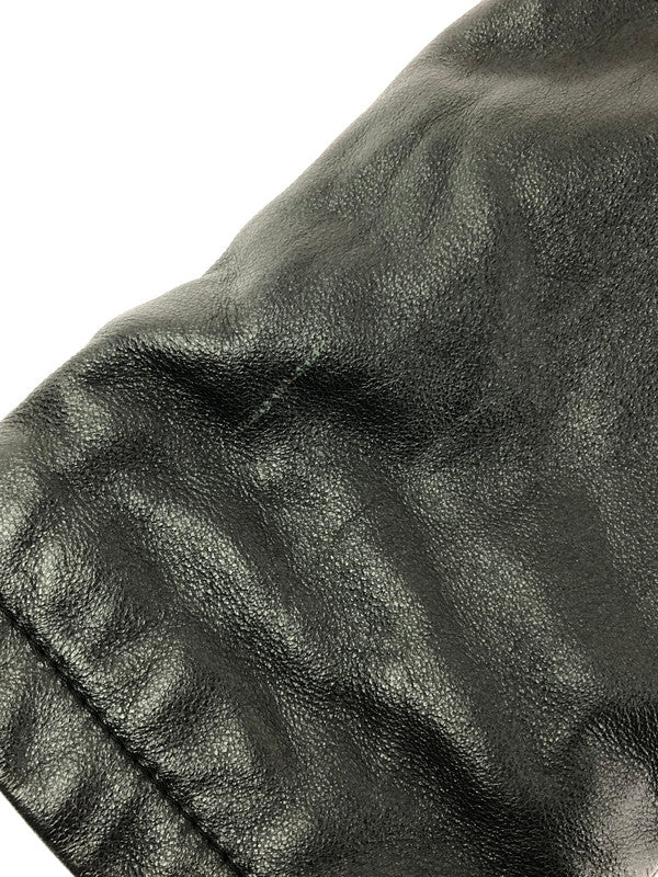 【中古品】【メンズ】 WILSONS LEATHER ウィルソンズ レザー THINSULATE LEATHER BLOUSON シンサレート レザー ブルゾン アウター 146-260319-rt-01-tag サイズ：M カラー：ブラック 万代Net店