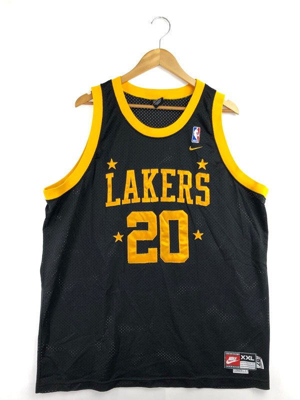 【中古品】【メンズ】 NIKE ナイキ 90S-00S NBA LAKERS PAYTON GAME SHIRT 90年代-00年代 レイカーズ ペイトン ゲームシャツ 146-260509-na-14-tag サイズ：XXL カラー：ブラック 万代Net店