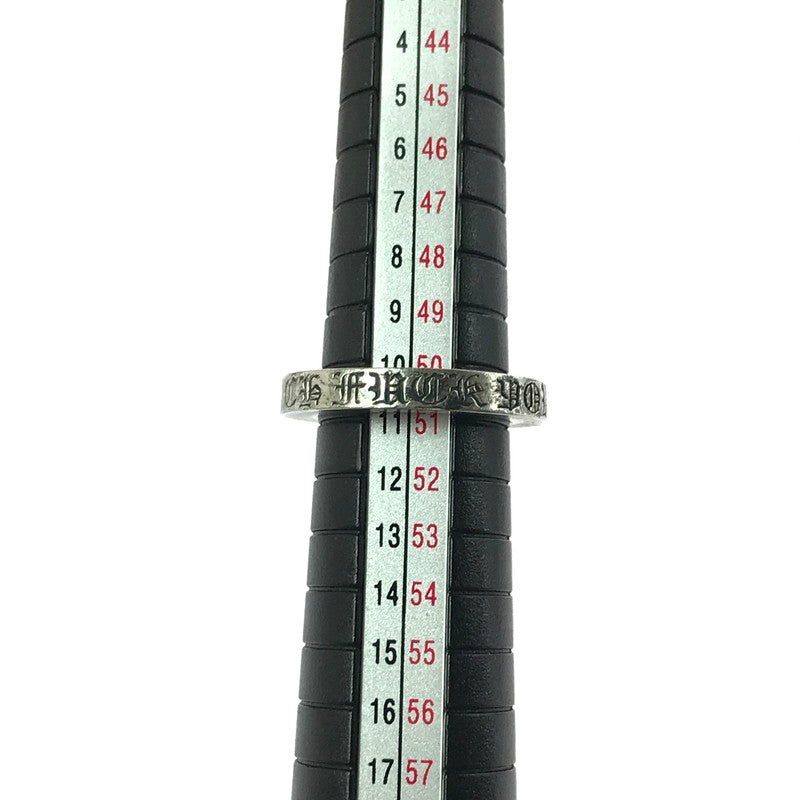 ※店頭販売のみ 【中古品】【メンズ】 SV925 SPACER RING 3MM CH FUCK YOU スペーサー リング 指輪 アクセサリー 190-260412-na-02-ichh カラー：シルバー 万代Net店