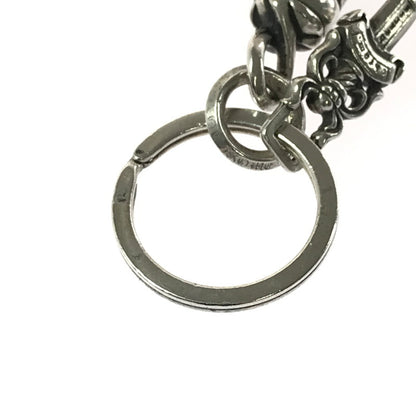 【中古品】【メンズ】 CHROME HEARTS クロムハーツ SV925 DAGGER KEY RING 1 ROLLER ダガー キーリング ローラー キーホルダー 190-260412-na-01-tagh カラー：シルバー 万代Net店