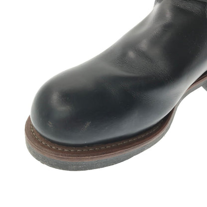 【中古品】【メンズ】 REDWING レッドウィング ENGINEER BOOT 9268 エンジニア ブーツ USA製 プリント羽タグ 靴 164-260620-rt-19-tagh サイズ：8 1/2D カラー：ブラック 万代Net店