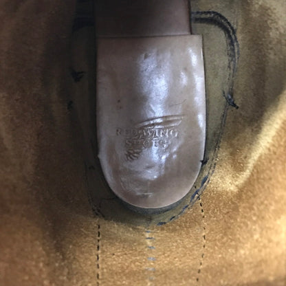 【中古品】【メンズ】 REDWING レッドウィング ENGINEER BOOT 9268 エンジニア ブーツ USA製 プリント羽タグ 靴 164-260620-rt-19-tagh サイズ：8 1/2D カラー：ブラック 万代Net店